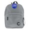 Bazic Products Classic Backpack, 17in., Gray, 2PK 1061 - alternate 4